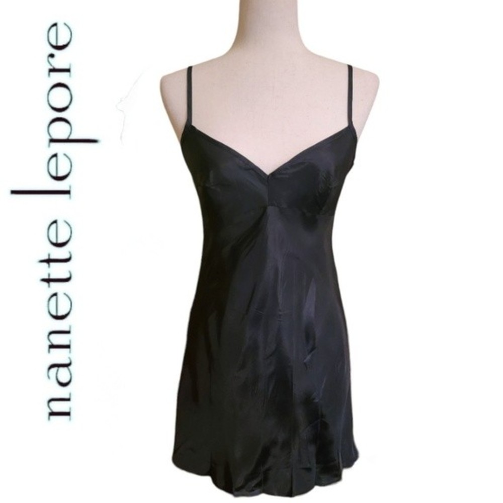 Beautiful Nanette Lapore 2-pc Silk Plaid Turqoiuse Blue Short Sleeve Dress, sz 2 - Picture 5 of 16